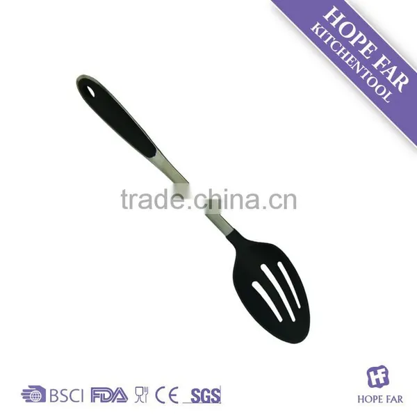 N303-7 Hot Sale 5pcs Black Color Nylon Kitchen Cooking Tool Set photo-4