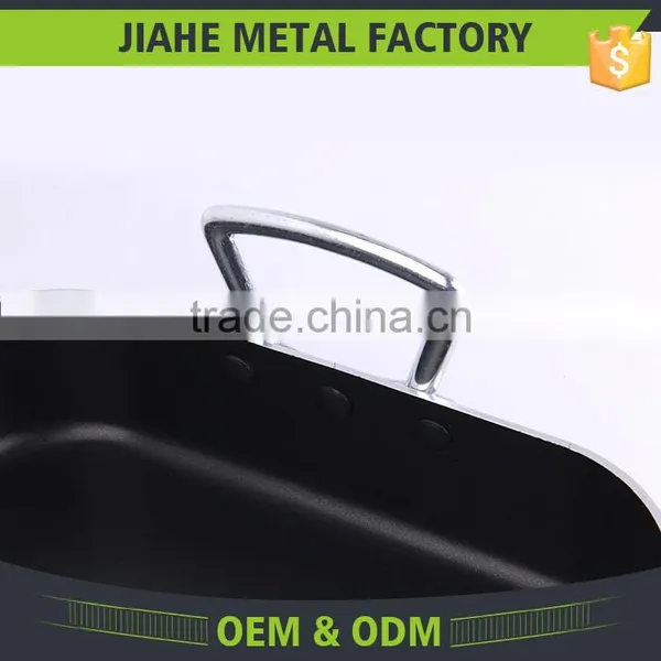 Restaurant Aluminium Nonstick Pan Chicken Roaster With Rack photo-5