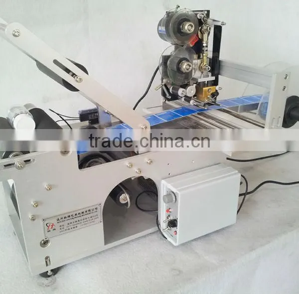 LT-50D Semi-Automatic Round Bottle Label Machine With Date Printer photo-3