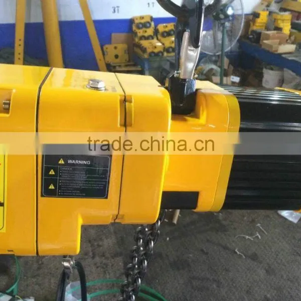 1 Ton Wireless Remote Control Electric Chain Hoist Price photo-6