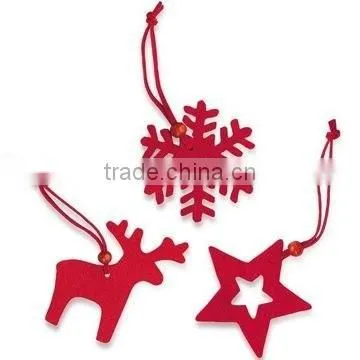 15082002 Beautiful Felt Snowflake Christmas Tree Hanging Decoration photo-4