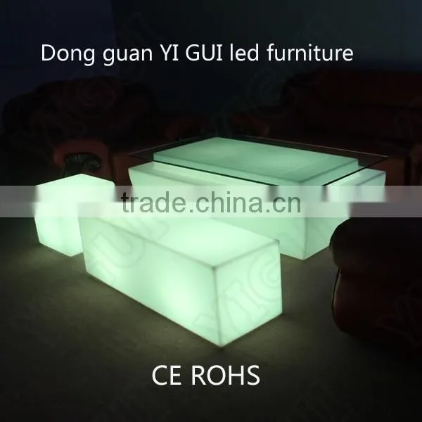 Factory Direct Sale Night Club Mini High Glass Bar Counter Table photo-5