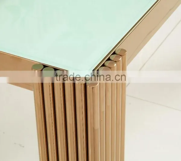 Hign Quality Luxury Stainless Steel Dining Table AH065 photo-4