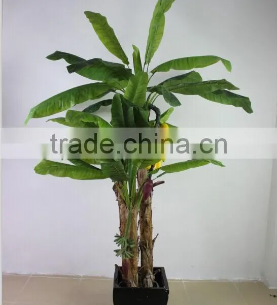 Fake Plastic Plant Green Palm and Banana Trees Suppliers photo-2