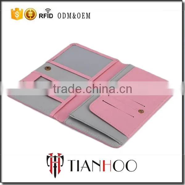 High Quality Best Price Silicone Passport Holder Leather Passport Holder photo-2