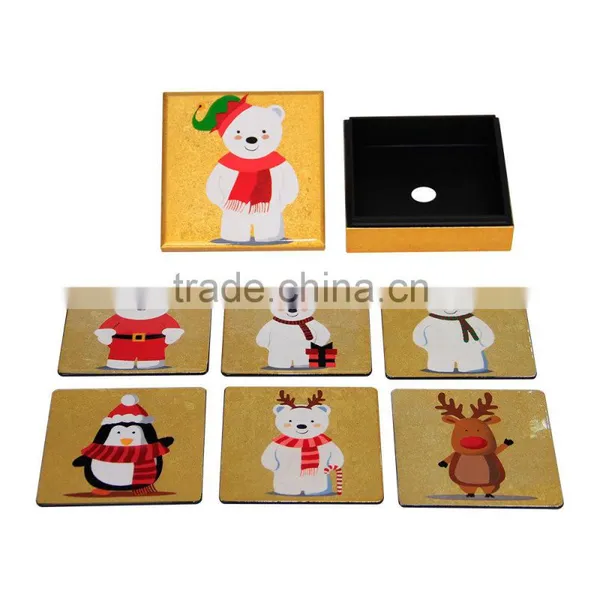Lacquer Cup Coaster for Christmas Made in Vietnam photo-4