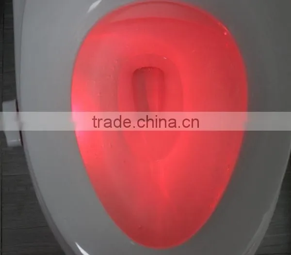 Night Lighting ABS LED Magic Toilet Lightbowl With Motion Sensor / LED Toilet Lighting Sensor photo-4