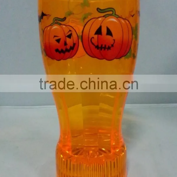 Halloween Party Decoration Plastic Mug Cup With Led Light photo-6