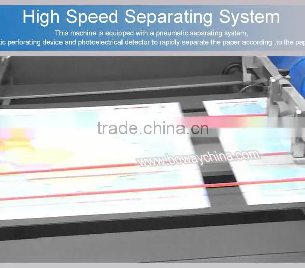 Automatic 120m/min Large Format Heated Roll Film Presswork Thermal Laminator Machine photo-4