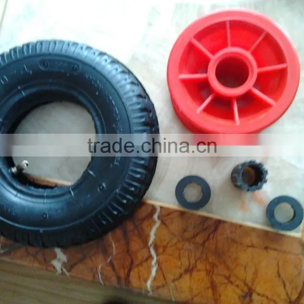 260x85mm Pneumatic Wheel 3.00-4 With Plastic Rim photo-4