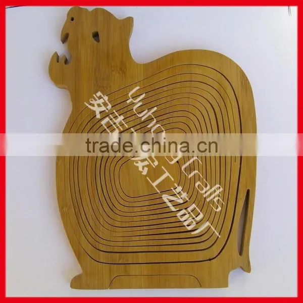 Chinese Traditional Handmande Bamboo Basket photo-3
