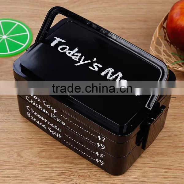 L00111 2017 Fashion Design With Spoon and Fork Set Kid Lunch Box photo-3
