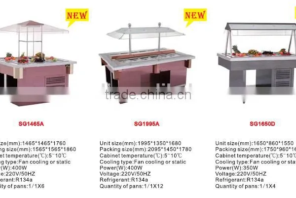 2017 New All Sus304 Customized Salad Bar Series photo-4