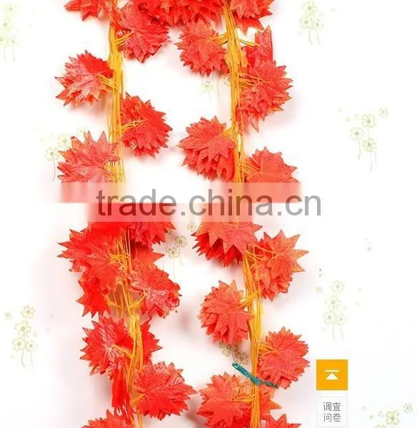 Fake Maple Leaves Garland photo-3