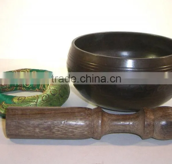 High Quality Handmade in Nepal Meditation Rice Bowl Singing Bowl photo-2