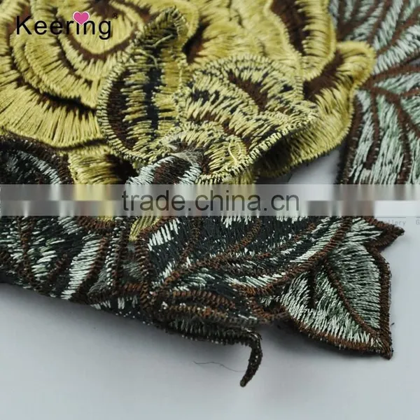 DIY Apparel Iron On Embroidery Patch Applique For Jeans Accessories photo-2