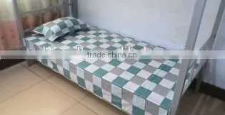Plain Best Selling Twin White Bed Sheet for College Student photo-4