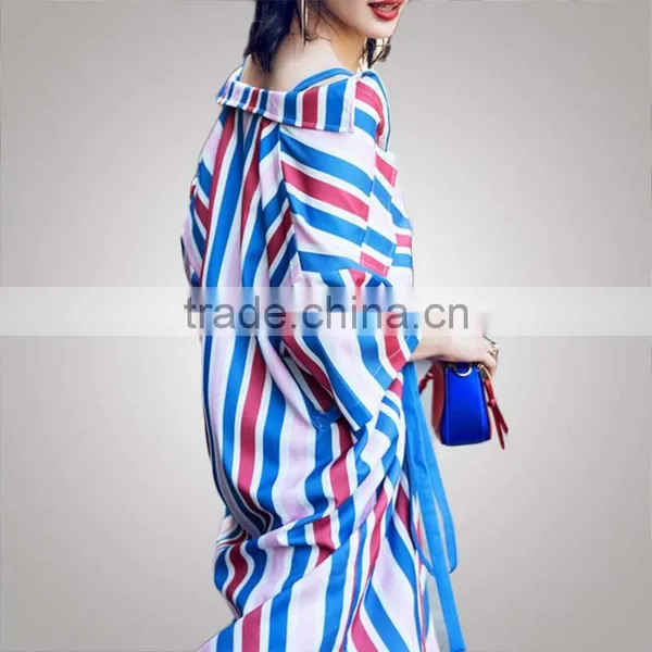 Good Quality Fancy Design Hot Selling Cheesecloth Dress Chinese Clothing Manufacturer photo-6