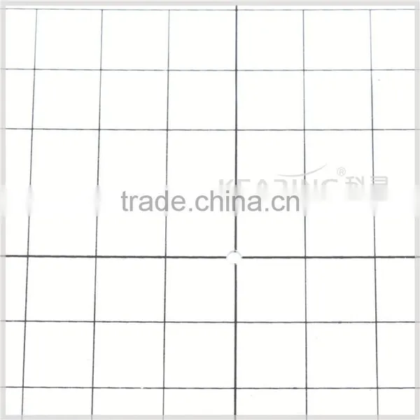 Navigational Grid Protractor - Square Nautical Protractor / Flexible Plastic Protractor Plotter ( 1 mm ) # KPP-5 photo-5