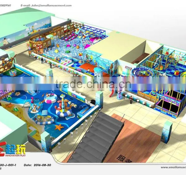 Professional Manufacturer of Ocean Themed Indoor Playground Equipment