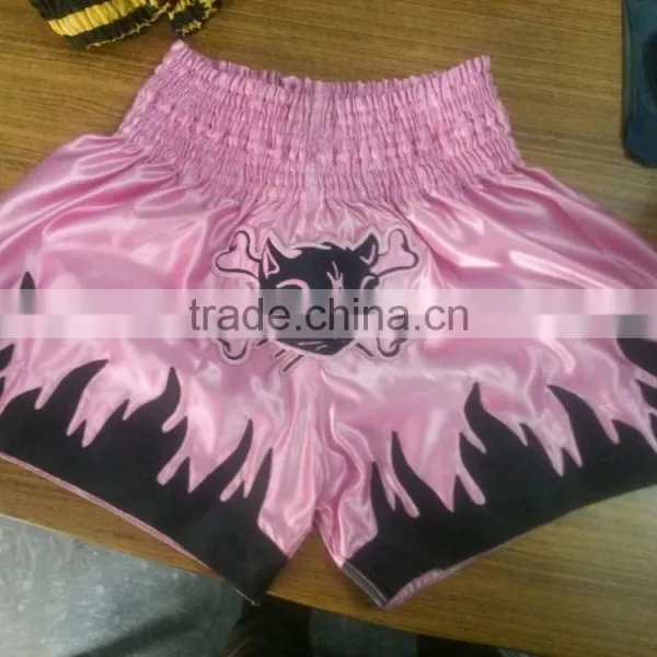 Thai Shorts Boxing Trunk , Martial Arts Fight Short , Satin ( PayPal ) photo-3