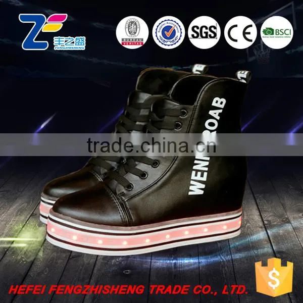 HFR-TS-11-1 2015 Autumn Women Help High Led Light Flash Shoes in Casual photo-2