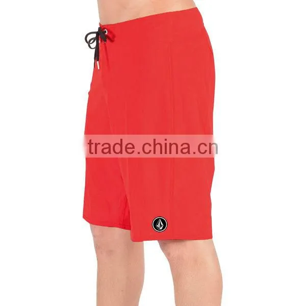 Cheap Wholesale Beach Wear Mens Beach Shorts Solid 4 Way Stretch Mens Beach Shorts photo-3