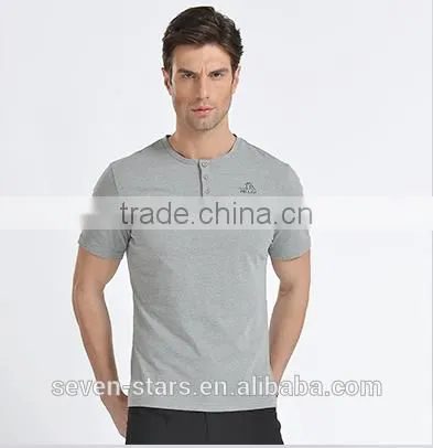 High Elasticity Fitness Clothing Blank T-shirt With Soft Fabric photo-3