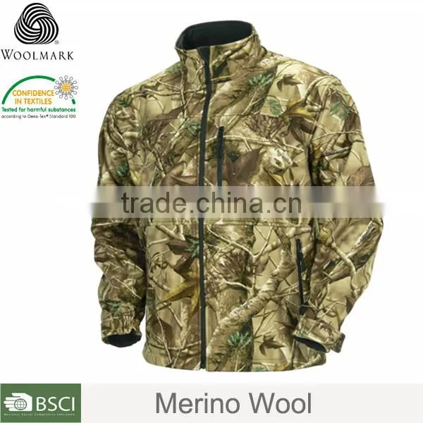 Eco-friendly Mens Winter Outdoor Hunting Clothing 100% Merino Wool , Men's Outdoor Clothing photo-2
