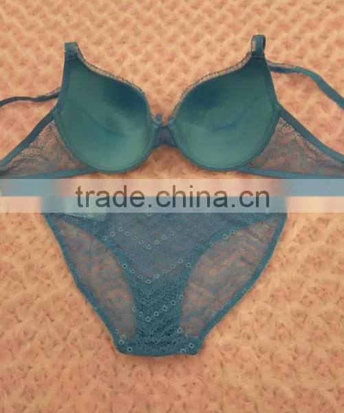 Latest Lace Bra and Panty Set Women Sexy Lace Bra and Panty Set photo-2