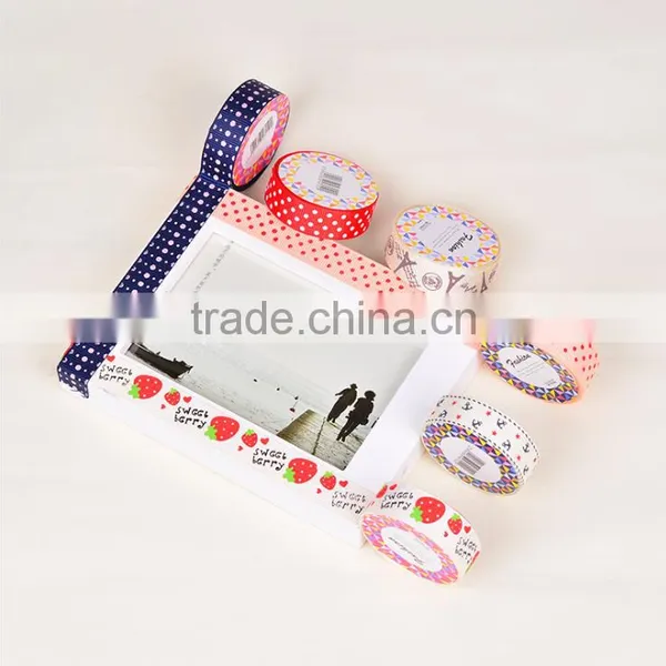 10mm*1m Pattern Ribbon Decorative Tape for Diy Craft photo-5