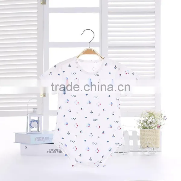 Wholesale Summer Striped Girls Baby Rompers Cotton Clothing photo-2