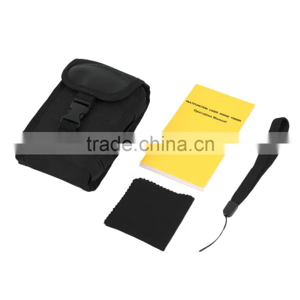 2017 New Arrival 6x22mm Multifunction Laser Range Finder Telescope 600m Hunting Golf Distance Gift photo-5