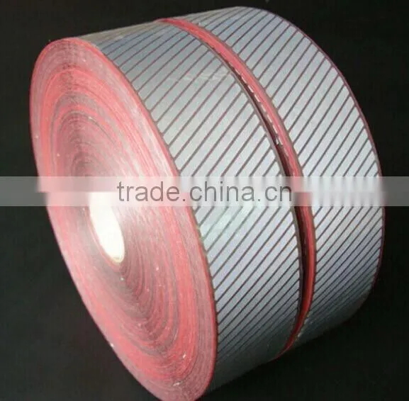hi Vis Heat Transfer Reflective Segmented PET Film Laser Tape Iron on Fabric / Bags photo-4