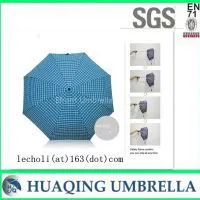 MF-002 3 Fold Auto Open & Close Windproof Men Umbrella