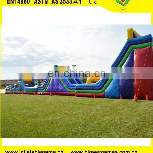 Big Castle Adult Inflatable Games Obstacle Course photo-2