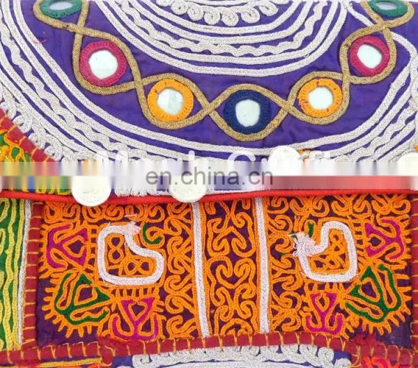 Afghan Clutch Bag-Bohemian Banjara Ethnic Handbag-Vintage Hand Embroidery Gypsy Tribal Banjara Clutch Purse photo-3