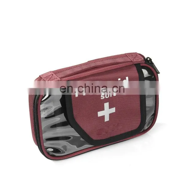 Orange Cosmetic Emergency First Aid Kit Soft Mini Medical Bag photo-2
