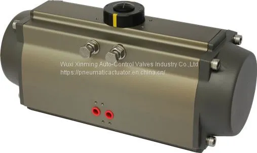 AT Series Double Action Rack and Pinion Pneumatic Rotary Actuator