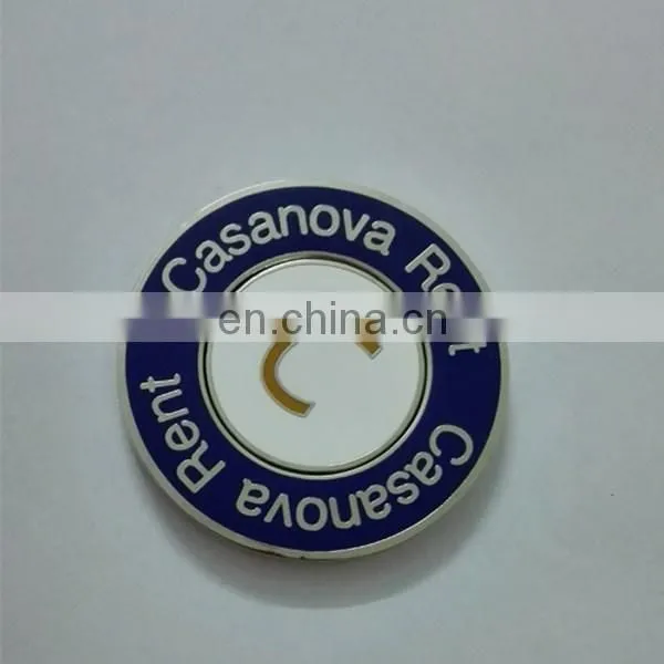 Golf Ball Marker Poker Chip Magnetic Coin Golf Ball Marker With Logo photo-2