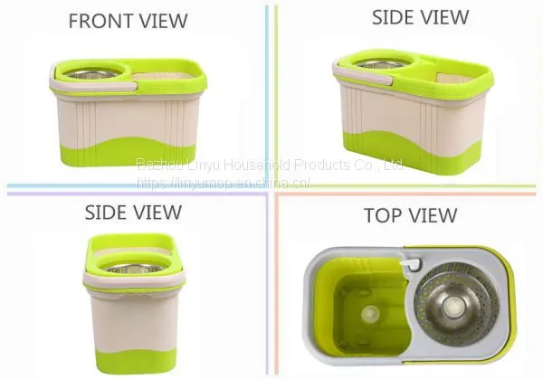 KXY-FT Double Color Spin Mop 360