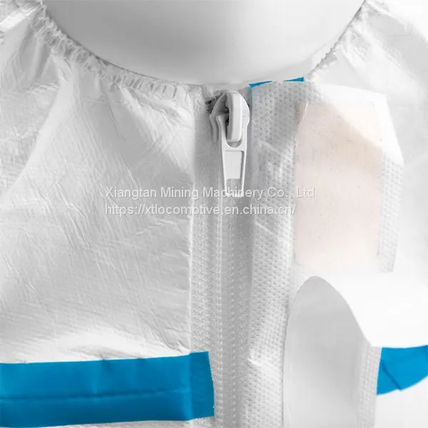 CE Custom Unisex Disposable Non-woven Work Safety Protective Suit photo-5