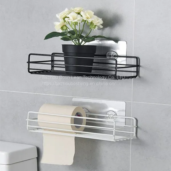 Rectangular Bathroom Wall Hangers Toilet Gargle Non-perforating Bathroom Sink Rack