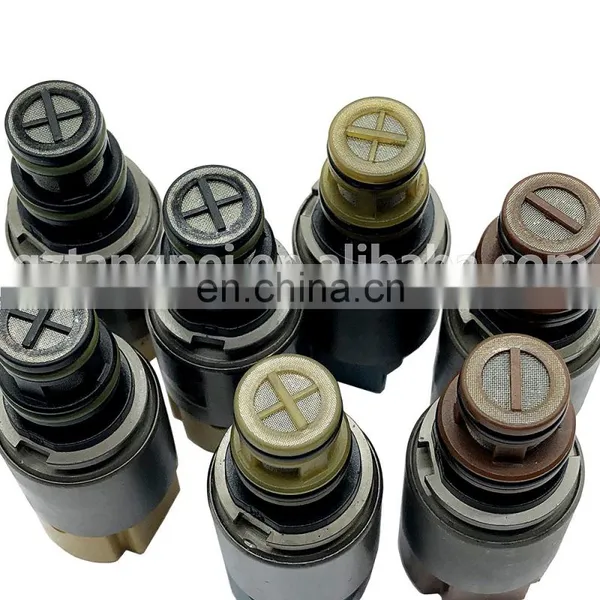 7 Pieces For 1 Set Auto Transmission Shift Solenoid Kit OEM 6HP21 photo-2