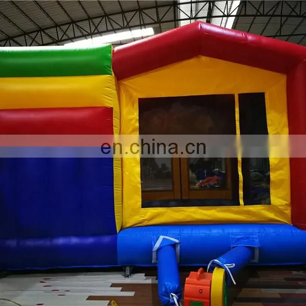 Beautiful Outdoor Kids Aerial Theme Inflatable Bounce House With Slide For Sale photo-6