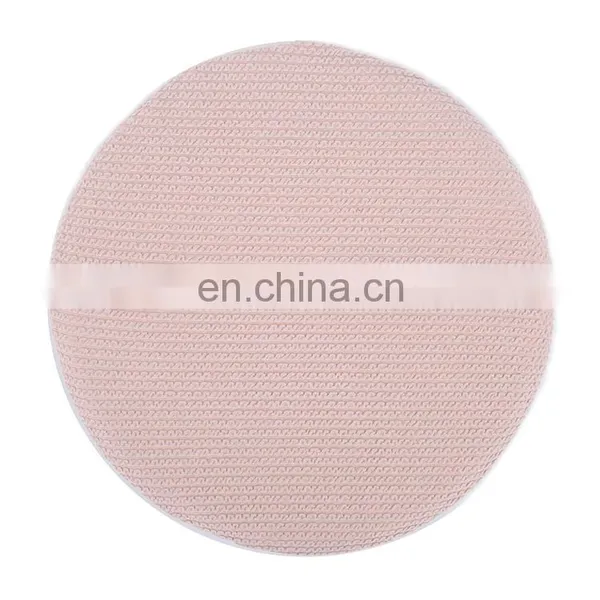 Custom Pink Chair Pad Round Stool Cushions Round Rattan Outdoor Home Chair Seat Cushion With Memory Foam Filling photo-4