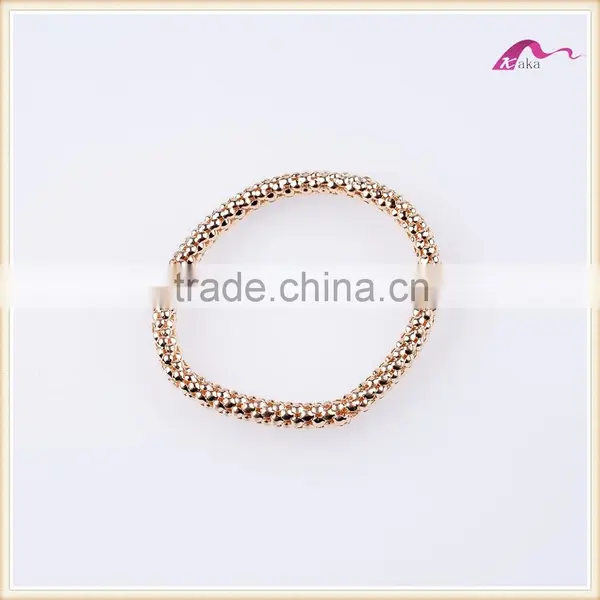 Fashion Custom Gold Bead Couple Bangles And Bracelets photo-3