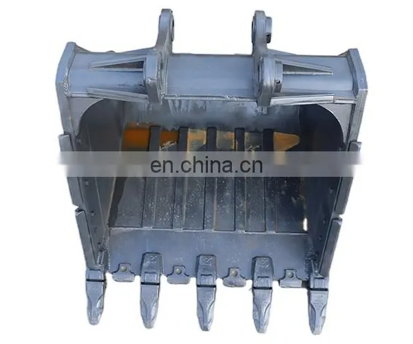 Heavy Duty Machinery Mini Excavator Rock Skeleton Grapple Crusher Small Truck Loader Tractor Bucket With Bucket Tooth photo-3