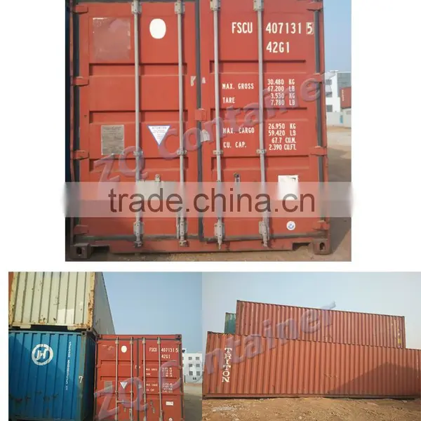 40ft Used Cargo Container Supplier From China photo-3
