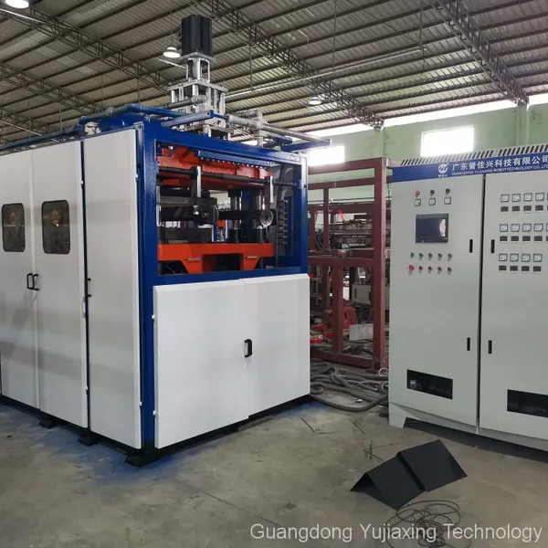 YJ750X520 Hydraulic Disposable Plastic Cup Bowl Making Thermoforming Machine With Servo Motor Stretching photo-2